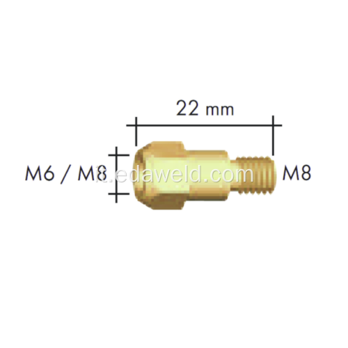 SALDATURA MIG BINZEL 142.0082 SUPPORTO M8